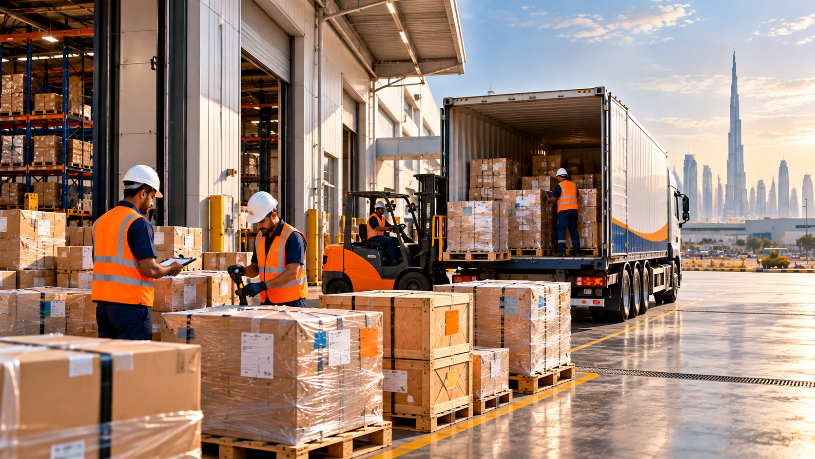 Warehouse ready for pickup